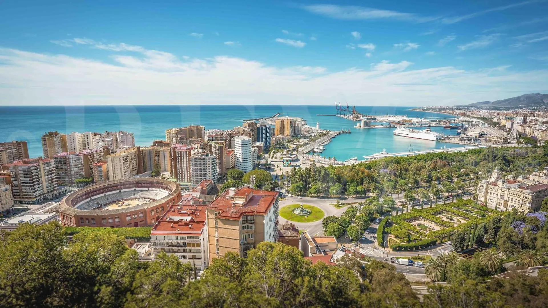 Central Gem With Stunning Port & Sea Views By Rems Malaga Spain